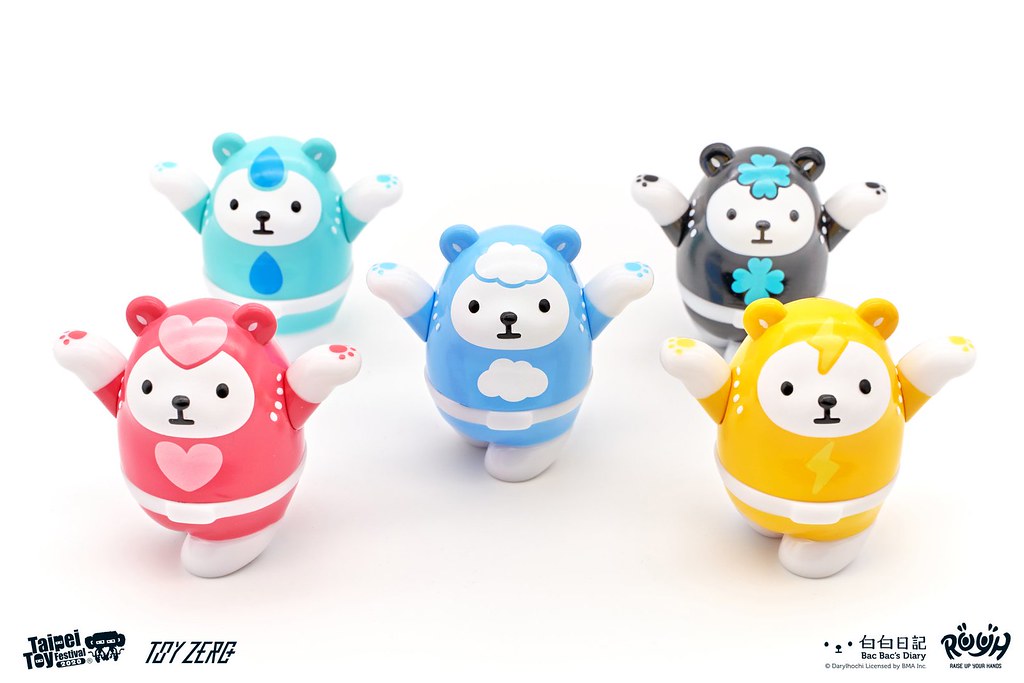 Toyzeroplus R.Y.U.H.系列「白白戰隊」將於【TTF2020】降臨!保護世界不受白白巨獸侵襲