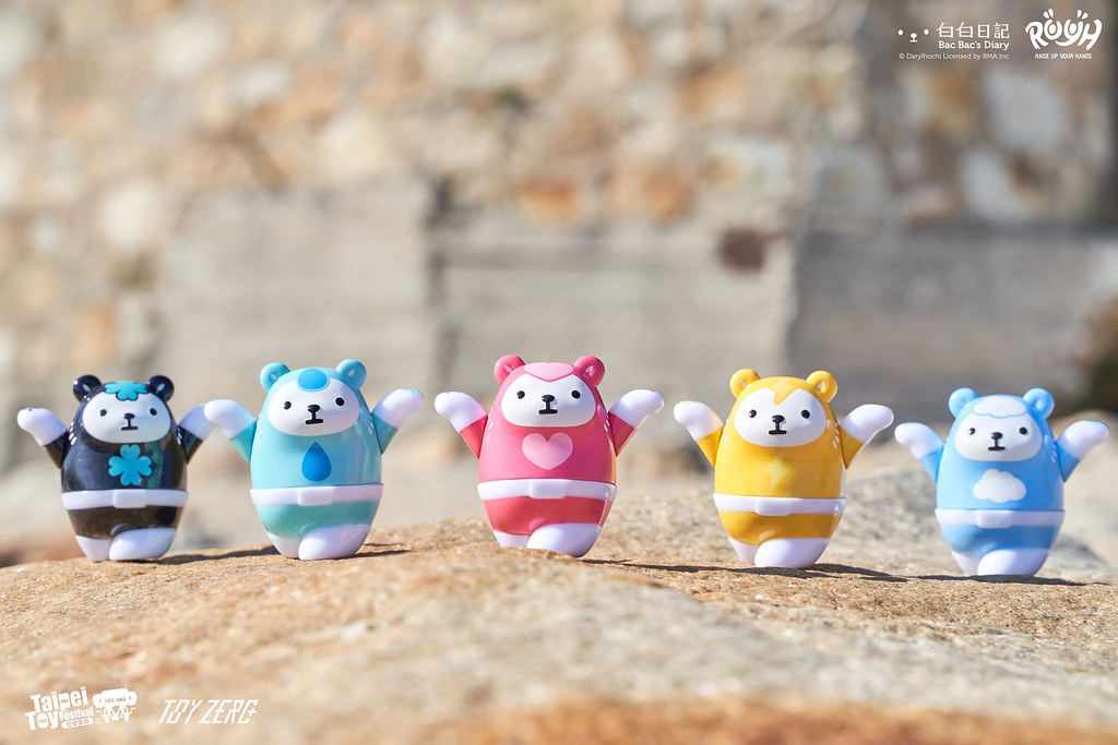 Toyzeroplus R.Y.U.H.系列「白白戰隊」將於【TTF2020】降臨!保護世界不受白白巨獸侵襲