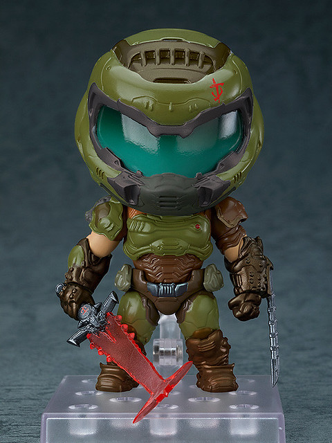 槍射不夠就拿電鋸！黏土人《毀滅戰士：永恆》DOOM SLAYER