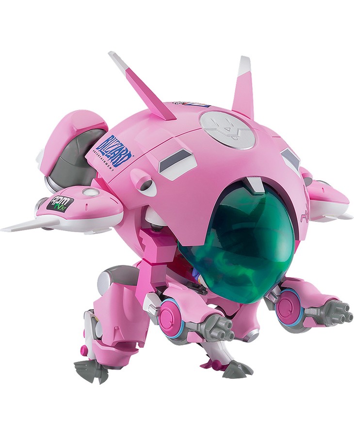 巨大黏土人《鬥陣特攻》戰鬥機甲「MEKA 經典造型版」系統運行中!D.Va準備戰鬥!