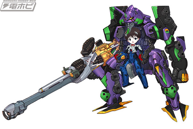 《Desktop Army》X《福音戰士》初號機、零號機、8號機 商品化確定！