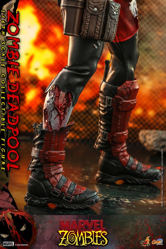 Hot Toys – CMS06 –《漫威活死人》殭屍死侍 1/6比例人偶 北爛傭兵要死不活襲來！