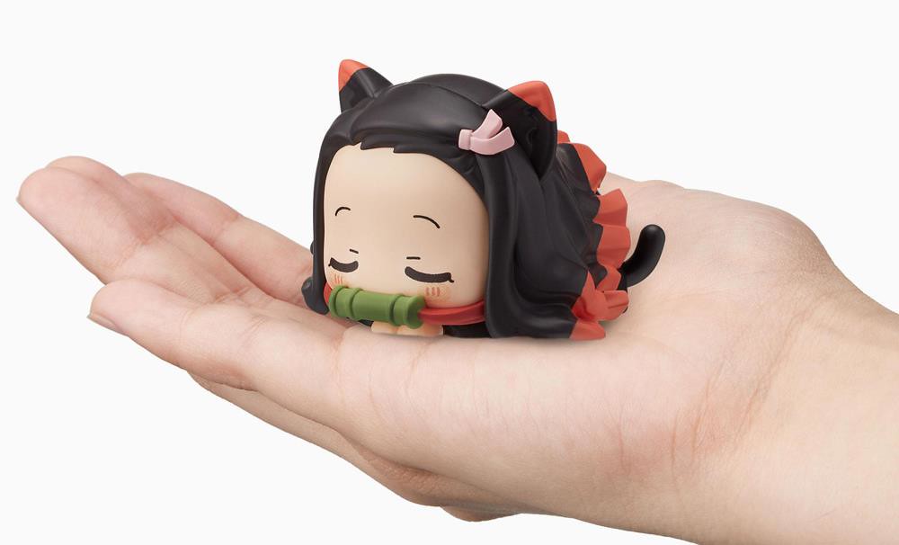 SEGA景品《鬼滅之刃》午睡貓咪迷你FIGURE 第二彈：禰豆子/香奈乎/玄彌 登場！