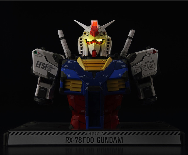 GFY限定「1/48 RX-78F00 鋼彈[BUST MODEL]」12月發售橫濱鋼彈再推胸像