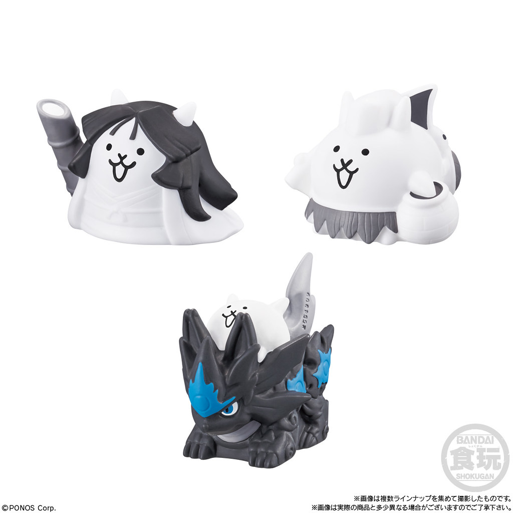 超人氣黑獸牙王、輝夜姬登場!BANDAI CANDY 好評第三彈「貓咪大戰爭 小夥伴3」食玩