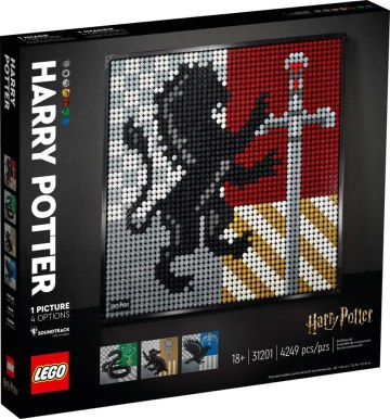 LEGO 31201《哈利波特》霍格華茲學院徽章（Hogwarts Crests）又在逼人買四盒啦！！