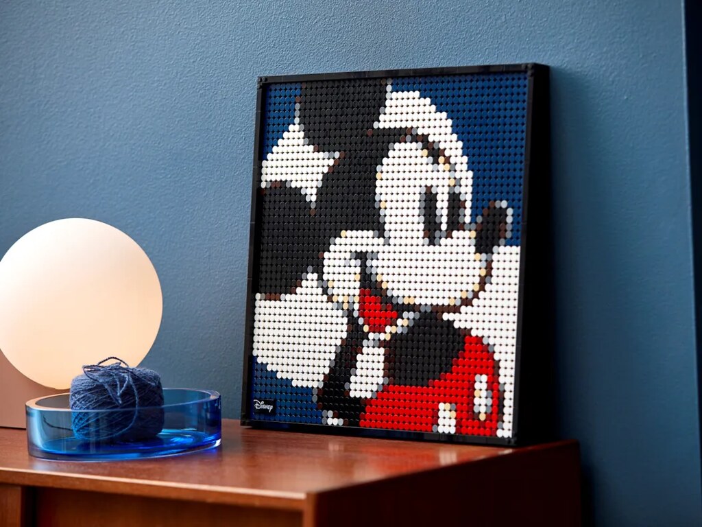 LEGO 31202《迪士尼》米奇（Mickey Mouse）把米奇米妮一起掛上牆展示吧 
