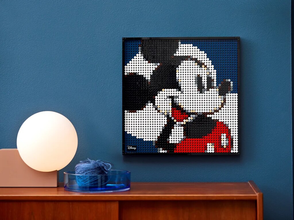 LEGO 31202《迪士尼》米奇（Mickey Mouse）把米奇米妮一起掛上牆展示吧！