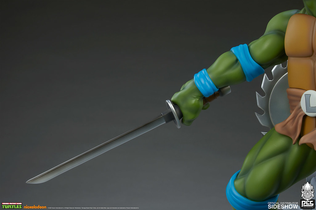 PCS《忍者龜》李奧納多 1/4比例全身雕像 普通版/EX版