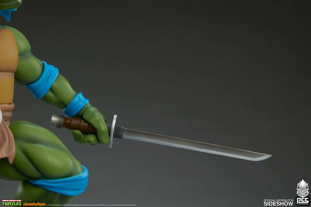 PCS《忍者龜》李奧納多 1/4比例全身雕像 普通版/EX版