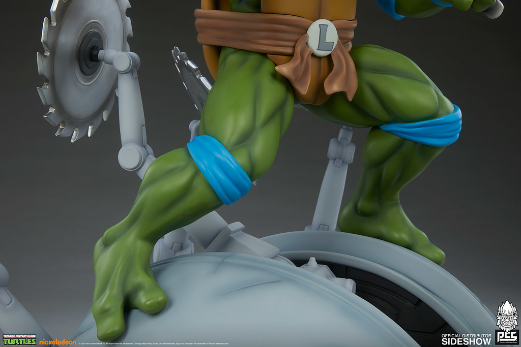 PCS《忍者龜》李奧納多 1/4比例全身雕像 普通版/EX版