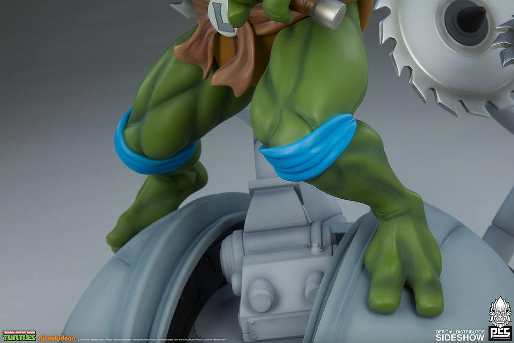 PCS《忍者龜》李奧納多 1/4比例全身雕像 普通版/EX版