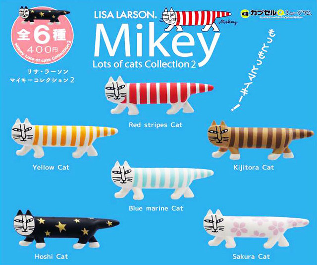 笑看人間百態！海洋堂《膠囊Q博物館》麗莎拉森 Mikey貓 轉蛋玩具第二彈