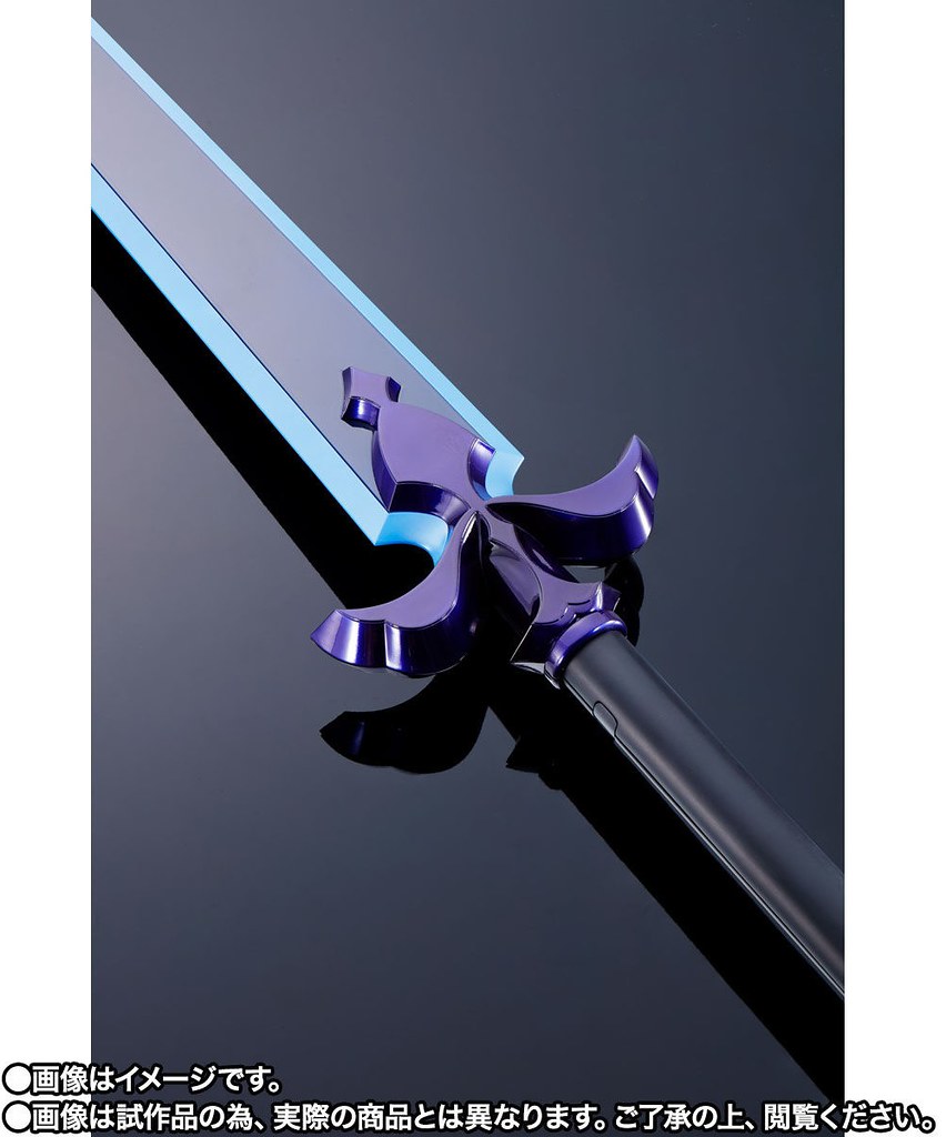 收錄百種音效!PROPLICA《刀劍神域Alicization WoU》夜空之劍 100公分大尺寸魄力再現