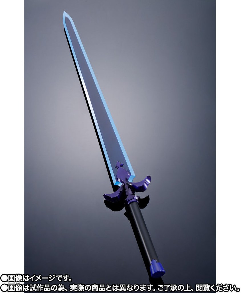收錄百種音效!PROPLICA《刀劍神域Alicization WoU》夜空之劍 100公分大尺寸魄力再現