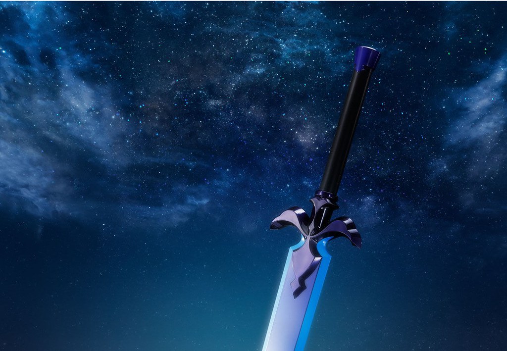 收錄百種音效!PROPLICA《刀劍神域Alicization WoU》夜空之劍 100公分大尺寸魄力再現