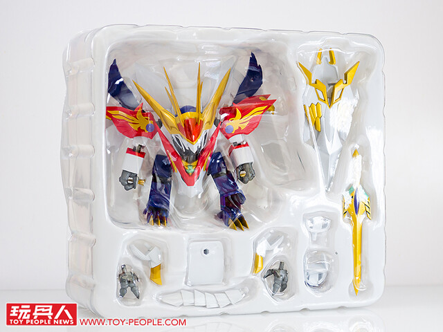 NXEDGE STYLE《魔神英雄傳》龍虎丸&煌龍丸 開箱報告 一騎當千的金色魔神發售!