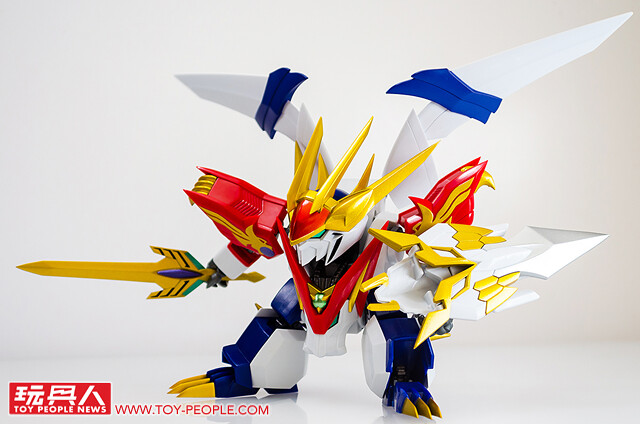 NXEDGE STYLE《魔神英雄傳》龍虎丸&煌龍丸 開箱報告 一騎當千的金色魔神發售!