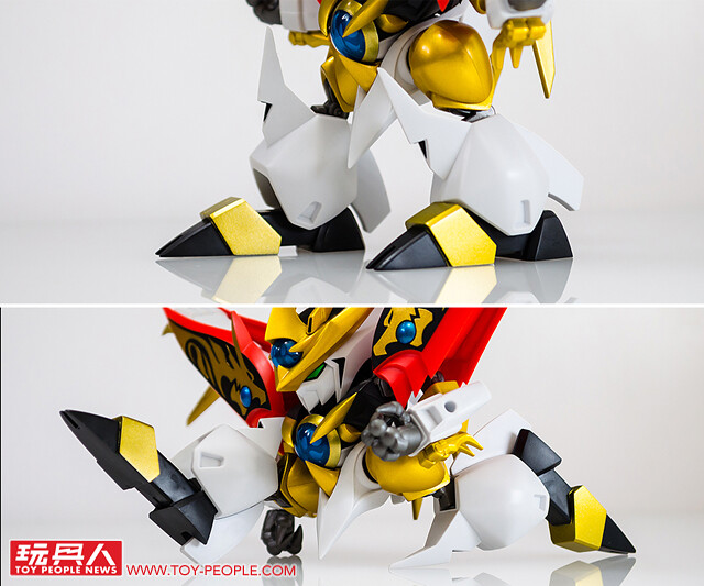 NXEDGE STYLE《魔神英雄傳》龍虎丸&煌龍丸 開箱報告 一騎當千的金色魔神發售!