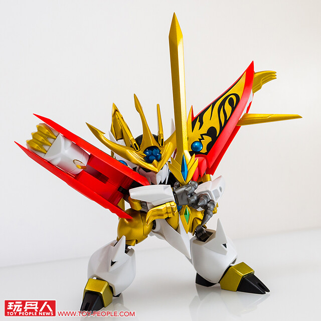 NXEDGE STYLE《魔神英雄傳》龍虎丸&煌龍丸 開箱報告 一騎當千的金色魔神發售!