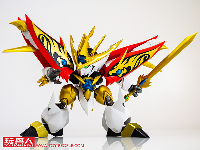 NXEDGE STYLE《魔神英雄傳》龍虎丸&煌龍丸 開箱報告 一騎當千的金色魔神發售!