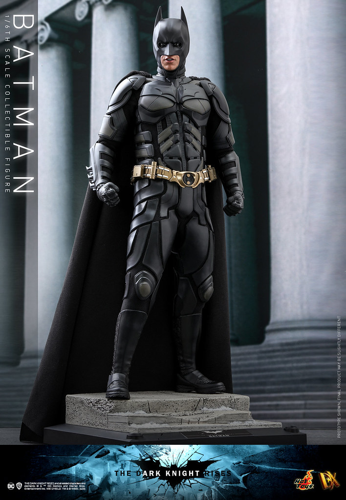 Hot Toys – DX19 -《黑暗騎士：黎明昇起》蝙蝠俠 1/6比例人偶 守護高譚的騎士英勇再來！