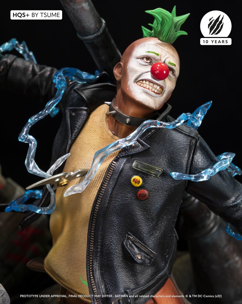 破窗打擊罪犯的精彩躍動！Tsume-Art HQS+系列《蝙蝠俠》蝙蝠俠 1/6比例場景限量雕像