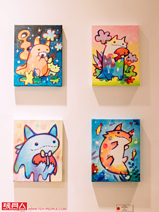 Shoko Nakazawa 台灣首次個展【Cute Aggressive】at The little hut 現場報導 山椒魚怪獸可愛大進擊!