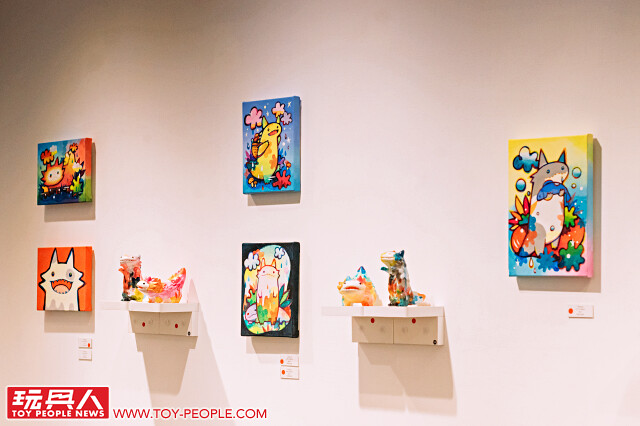 Shoko Nakazawa 台灣首次個展【Cute Aggressive】at The little hut 現場報導 山椒魚怪獸可愛大進擊!