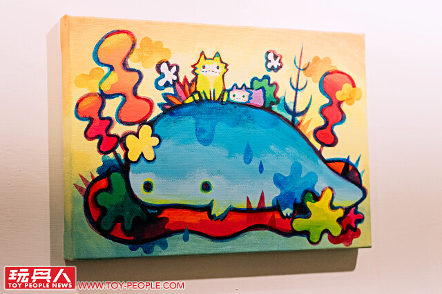 Shoko Nakazawa 台灣首次個展【Cute Aggressive】at The little hut 現場報導 山椒魚怪獸可愛大進擊!