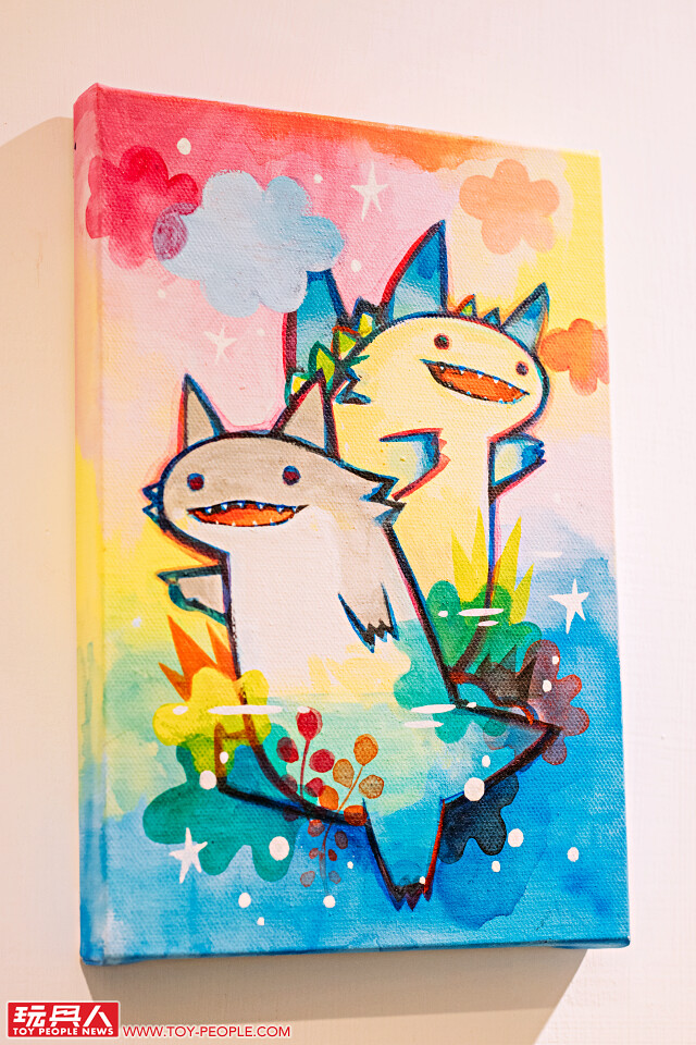 Shoko Nakazawa 台灣首次個展【Cute Aggressive】at The little hut 現場報導 山椒魚怪獸可愛大進擊!