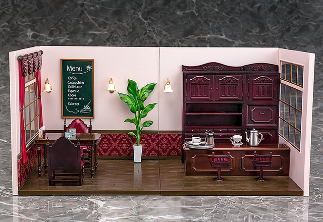 古色古香的歐風「黏土人場景系列 咖啡廳 A/B 場景」明年 12 月登場!