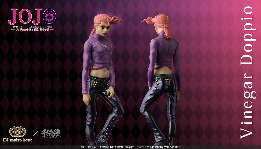 嘟嚕嚕嚕嚕嚕～千值練x Di Molto Bene《JoJo的奇妙冒險 黃金之風》威尼卡·托比歐 人偶筆