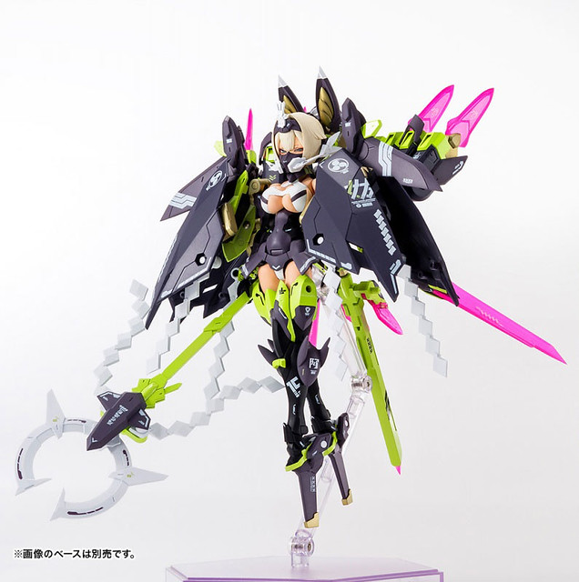 壽屋『女神裝置 朱羅 玉藻前』明年07月發售 更加性感的巨乳妖狐新作登場！