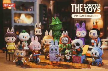 HOW2WORK × POPMART【龍家昇 The Monsters Toys】盒玩 可愛精靈與經典玩具的完美結合！