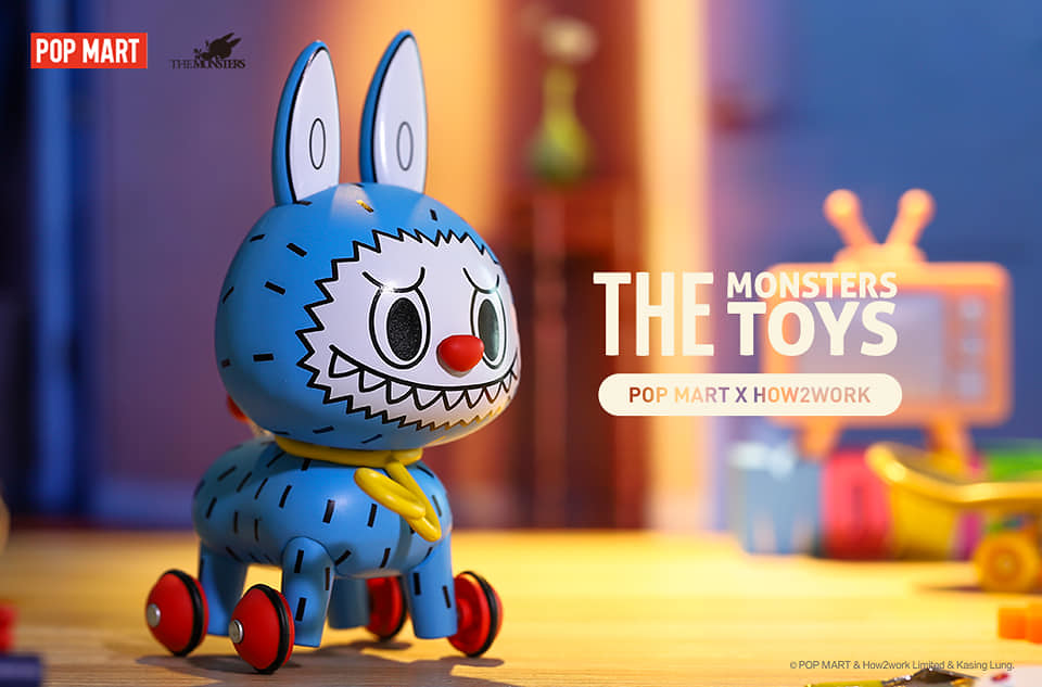 HOW2WORK × POPMART【龍家昇The Monsters Toys】盒玩可愛精靈與經典