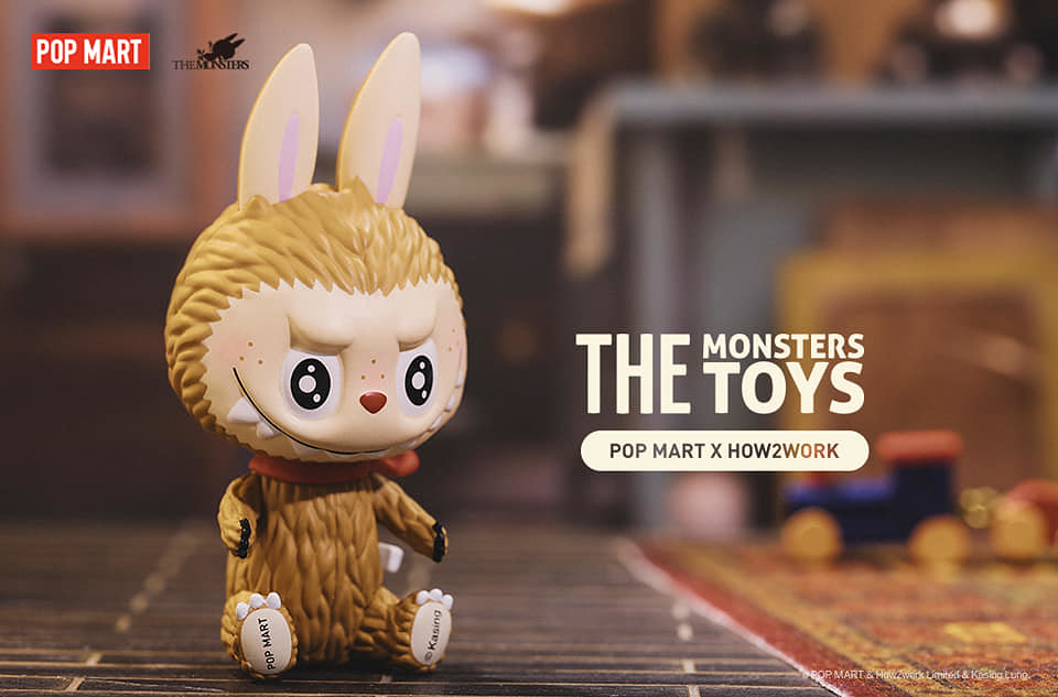 HOW2WORK × POPMART【龍家昇The Monsters Toys】盒玩可愛精靈與經典