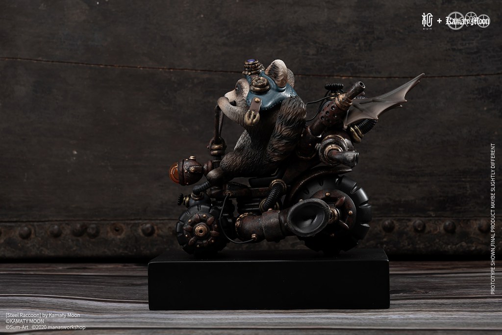 末那末匠　鎌田光司　Steampunk Motorbike Panda 镰田光司 | sumart
