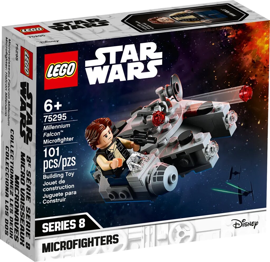LEGO 75295《星際大戰》千年鷹號（Millennium Falcon）Microfighter 迷你模型將再次登場！