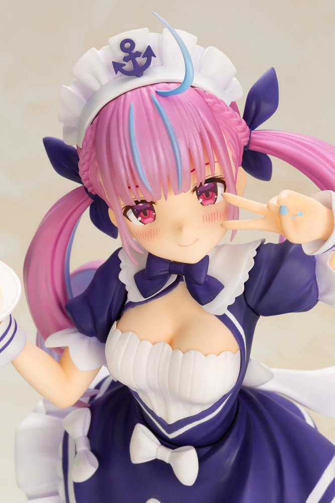 壽屋『hololive』Vtuber「湊阿庫婭 1/7比例模型」06月推出 附有「笑容滿面」限定特典！