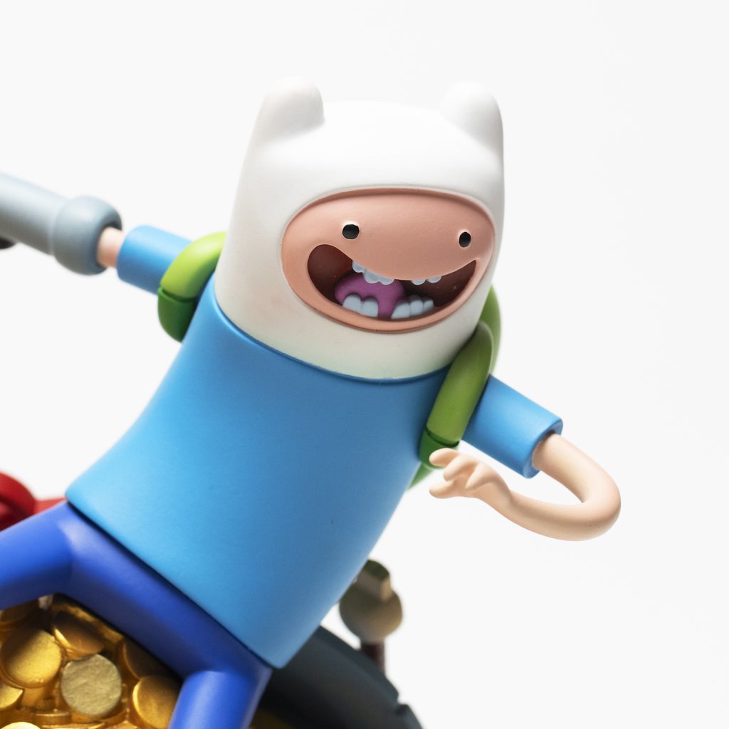 十周年紀念！MONDO《探險活寶Adventure Time》老皮&amp;阿寶 雕像 精緻細節充滿彩蛋