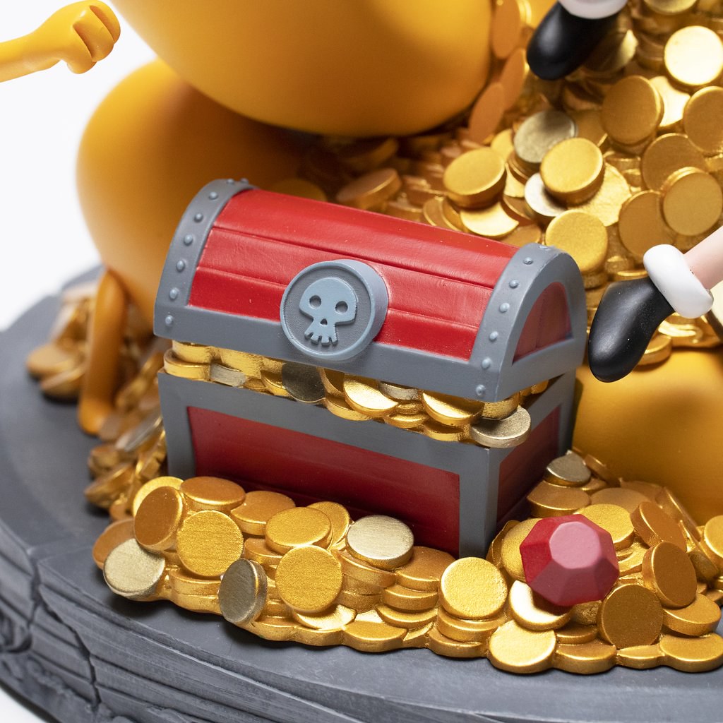 十周年紀念！MONDO《探險活寶Adventure Time》老皮&amp;阿寶 雕像 精緻細節充滿彩蛋