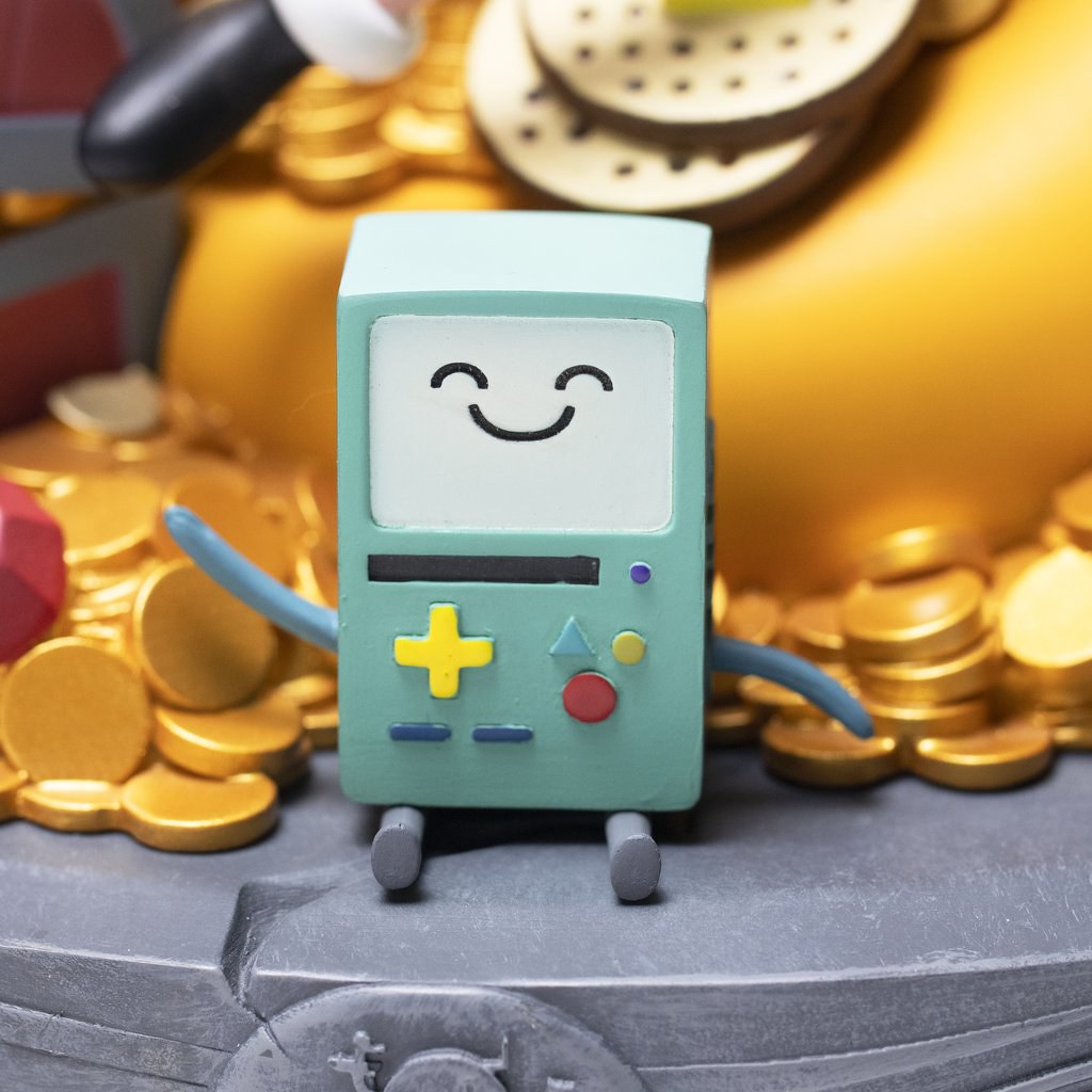 十周年紀念！MONDO《探險活寶Adventure Time》老皮&amp;阿寶 雕像 精緻細節充滿彩蛋