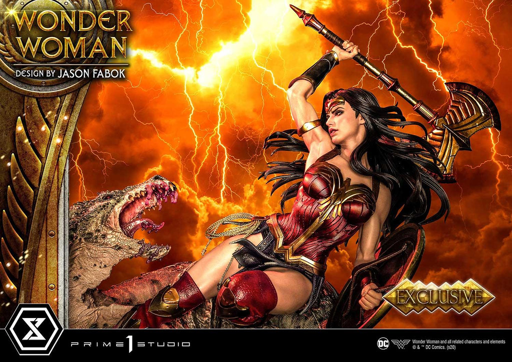 Prime 1 Studio DC【神力女超人 VS Hydra】1/3 比例全身雕像 普通版/EX特典版