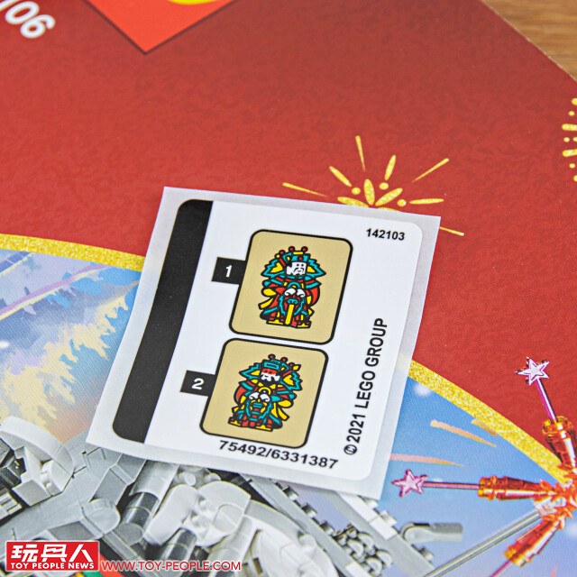 LEGO 80106「年獸的故事」、80107「新春元宵燈會」開箱報告！用鞭炮嚇跑年獸、張燈結綵賞花燈
