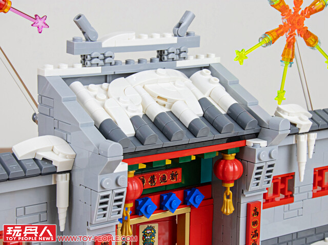 LEGO 80106「年獸的故事」、80107「新春元宵燈會」開箱報告！用鞭炮嚇跑年獸、張燈結綵賞花燈