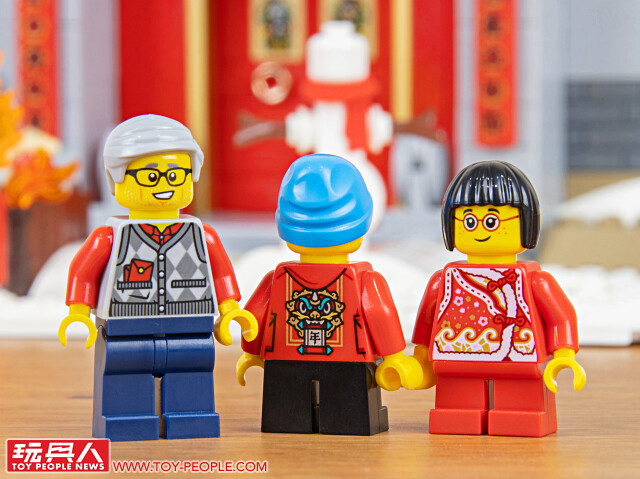 LEGO 80106「年獸的故事」、80107「新春元宵燈會」開箱報告！用鞭炮嚇跑年獸、張燈結綵賞花燈