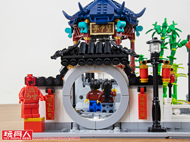 LEGO 80106「年獸的故事」、80107「新春元宵燈會」開箱報告！用鞭炮嚇跑年獸、張燈結綵賞花燈