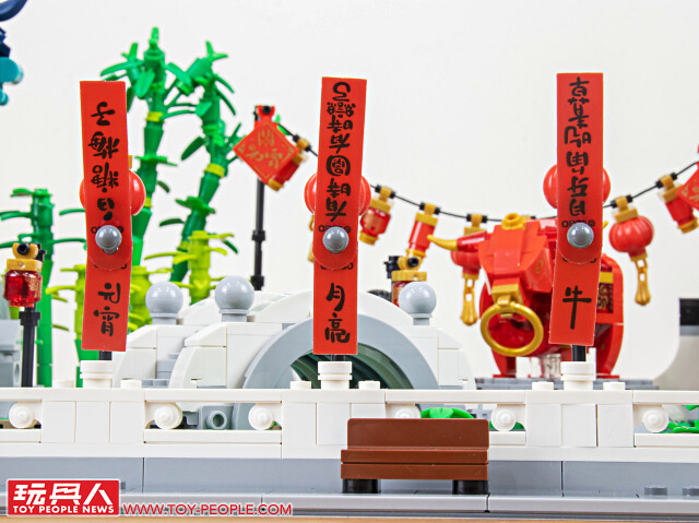 LEGO 80106「年獸的故事」、80107「新春元宵燈會」開箱報告！用鞭炮嚇跑年獸、張燈結綵賞花燈
