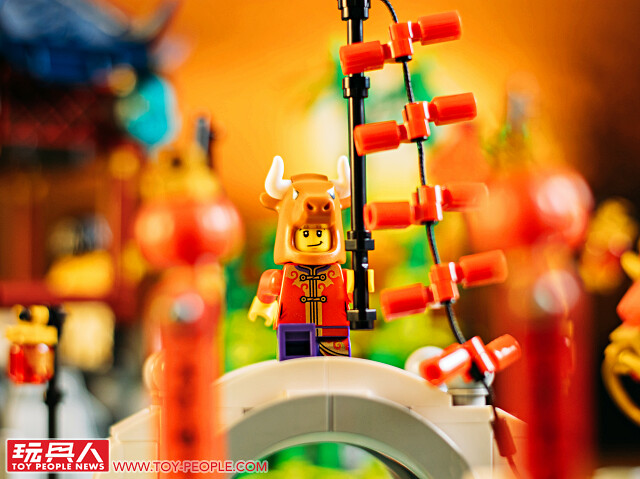 LEGO 80106「年獸的故事」、80107「新春元宵燈會」開箱報告！用鞭炮嚇跑年獸、張燈結綵賞花燈